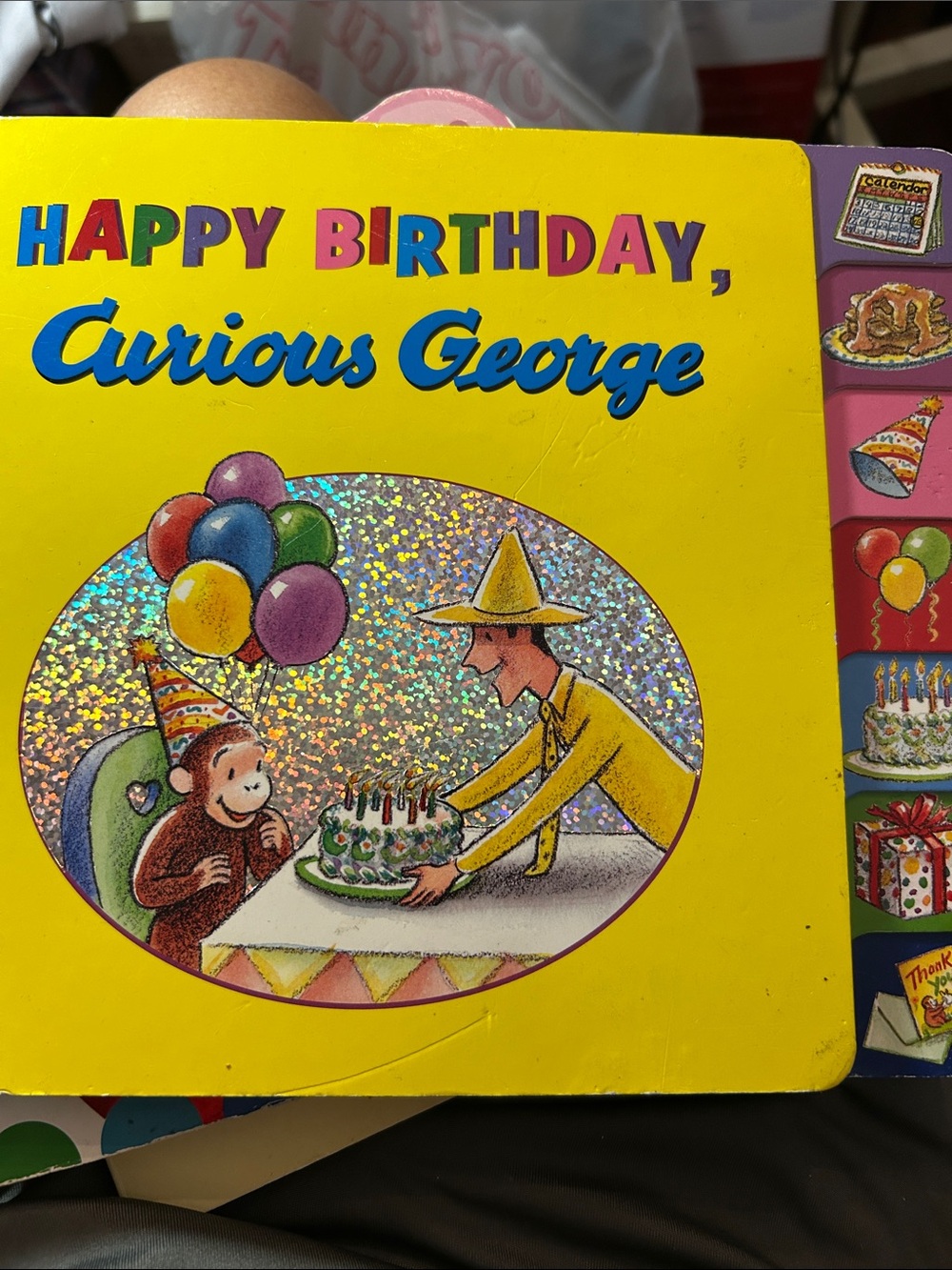 Happy Birthday Kids Board Book - Yellow